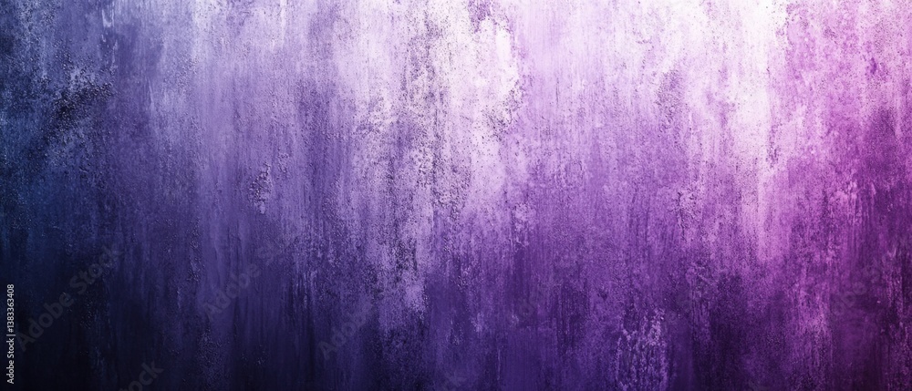 Poster abstract purple gradient texture backdrop with dark grunge effect and artistic painted design for cr