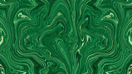 Emerald Swirls: A Mesmerizing Green Marble Pattern