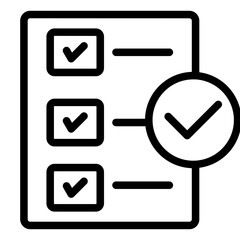 Fototapeta premium Checking Files Icon