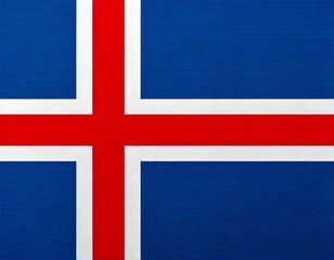 アイスランド国旗の背景