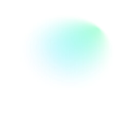 Y2K gradient shapes with blue blur colors. Abstract, fluid color. Flat vector illustration isolated on white.