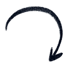 Doodle emphasis arrow icon. Design quirky twist zigzag line, spring coil, curve wave. Vector