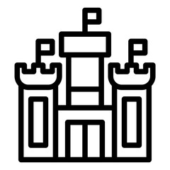 Obraz premium Fortress Icon