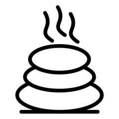 Hot Stone Icon