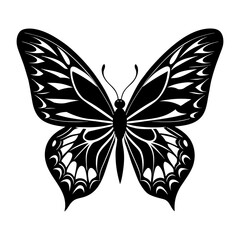 Butterfly silhouette vector Designs 7