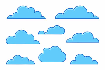 Cloud Sky Vector Art 