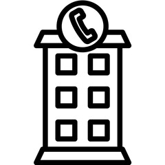 Phone Booth Icon