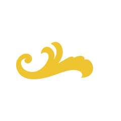 Balinese carving ornament. Classic Indonesian motif design.