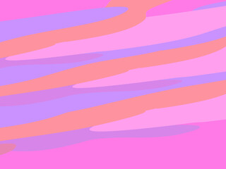 Beautiful of Colorful Art Purple, Orange and Pink, Abstract Modern Shape. Image for Background or Wallpaper