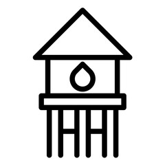 Water Tower Icon