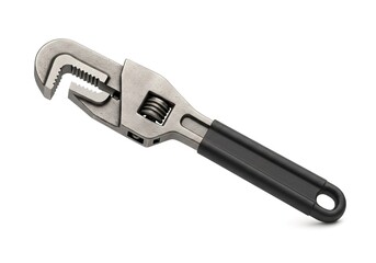 Obraz premium A black and silver pliers with a black handle isolated on white Ai generated.