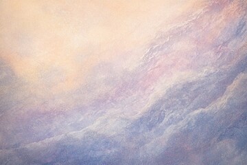 Pastel Mountainscape