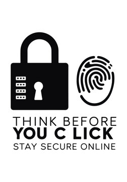 World Password Day Cybersecurity Vector Illustration - Secure Password, Padlock, Strong Authentication, Online Safety, Digital Protection, No Gradient, Solid Color, Flat Design