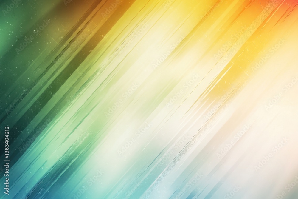 Poster abstract gradient diagonal lines