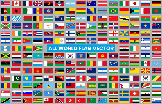 Country Flags Vector Set