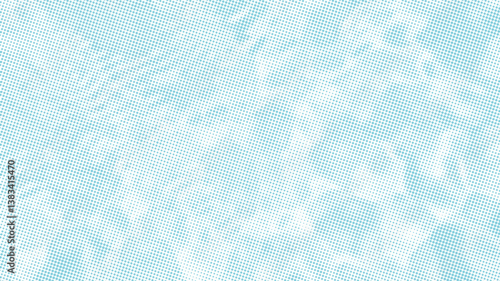 Poster halftone dot particle background of ripples on the surface of the water. futuristic concept backgrou