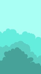 Fototapeta premium blue sky with clouds