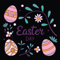 Happy  Easter day , Easter day background , easter festival