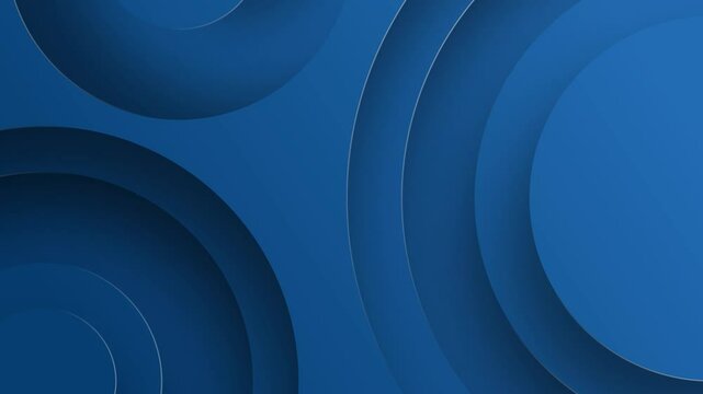 3d abstract geometric circles motion background for trendy concept presentations.