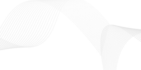 Fototapeta premium Vector illustration of gray line pattern with abstract background. EPS10. Beautiful and modern curved lines.