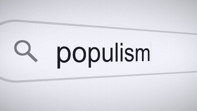 Searching Populism on the Internet, Computer Screen Macro