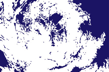 abstract background of blue spots in the form of a swirl