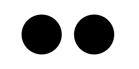 Polka Dots Seamless Pattern Black and White. eps 10