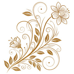 abstract floral background