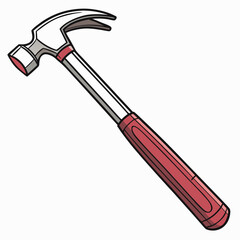 hammer isolated on white