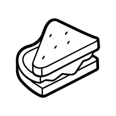 sandwich with cheese