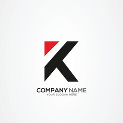 Creative Letter TK KT Monogram Logo Template With Vector Eps