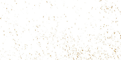 Vector gold particles confetti glitter on transparent background.  Gold sparks and doted golden glitter special light effect celebration background. 