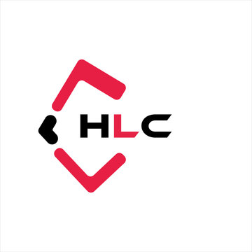 HLC creative minimalist letter logo. HLC unique vector initials alphabet letter logo design