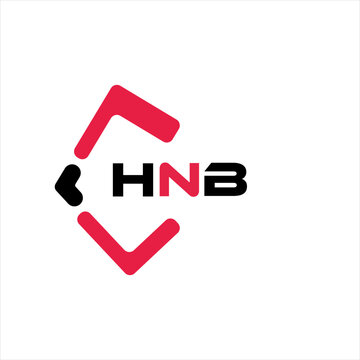 HNB creative minimalist letter logo. HNB unique vector initials alphabet letter logo designHNB creative minimalist letter logo. HNB unique vector initials alphabet letter logo design