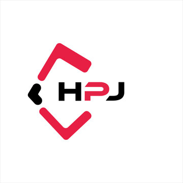 HPJ creative minimalist letter logo. HPJ unique vector initials alphabet letter logo design