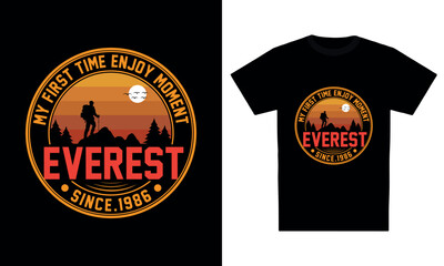  Everest t-shirt design