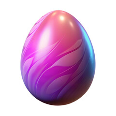69
Title:
3D glossy plastic egg with vibrant colors and realistic textures on white background

