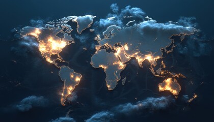 3d disease prevalence heatmap chart global overview infographic visualization digital environment analytical viewpoint