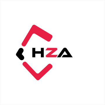 HZA creative minimalist letter logo. HZA unique vector initials alphabet letter logo designHZA creative minimalist letter logo. HZA unique vector initials alphabet letter logo design
