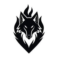 wolf head icon