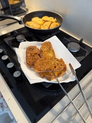 Turkish Egg Breads. It is called Yumurtali Ekme in Turkish. French Toast. Turkish and Arabic Traditional Breakfast Baked or Fried Egg Bread.