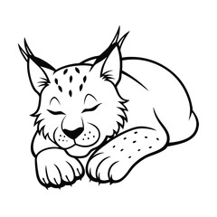 vector illustration of a cat