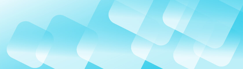 Minimal abstract background. Banner design with blue and green color gradation. Colorful and creative design.