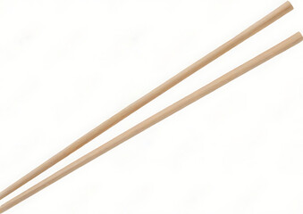 chopsticks on a white background