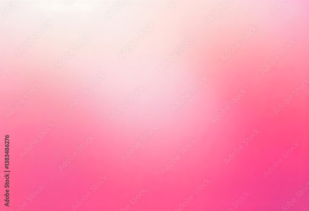 Poster generative ai image featuring a soft pink gradient background that is perfect for romantic and femin