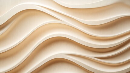 Obraz premium Smooth wooden background with soft horizontal wood grain, neutral and modern design generative ai