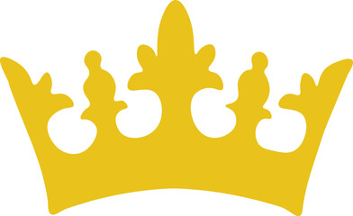 beautiful style crown vector design