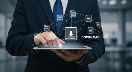  Streamline Data: Seamless Downloads via Tablet - Files, Documents, Connectivity, Efficiency, & Modern Business Solutions