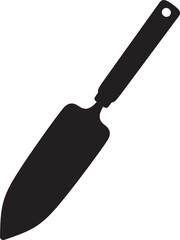 trowel isolated on white