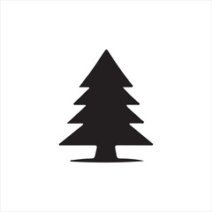christmas tree vector illustration
